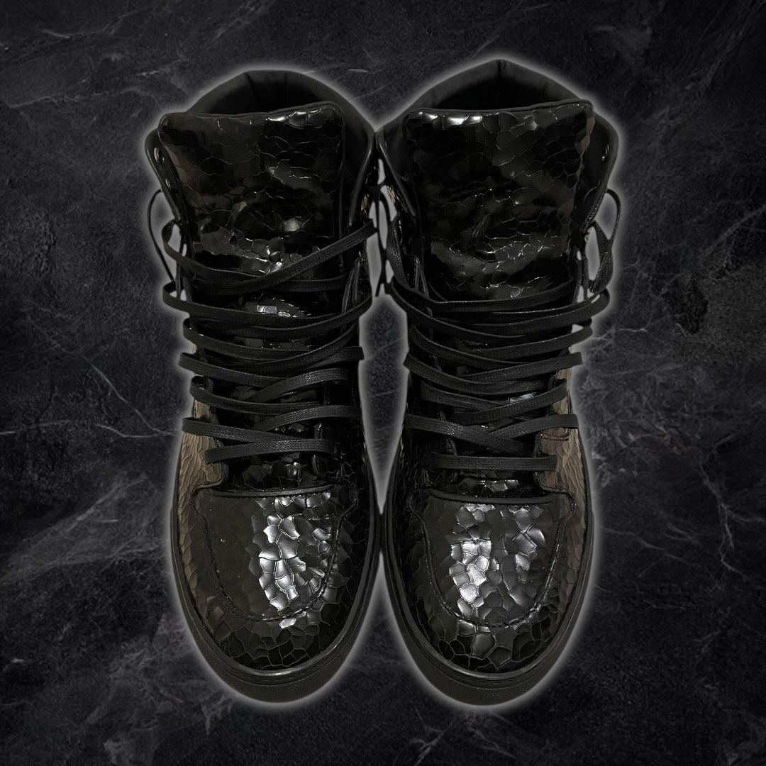 Balenciaga “Cracked Leather” High Tops