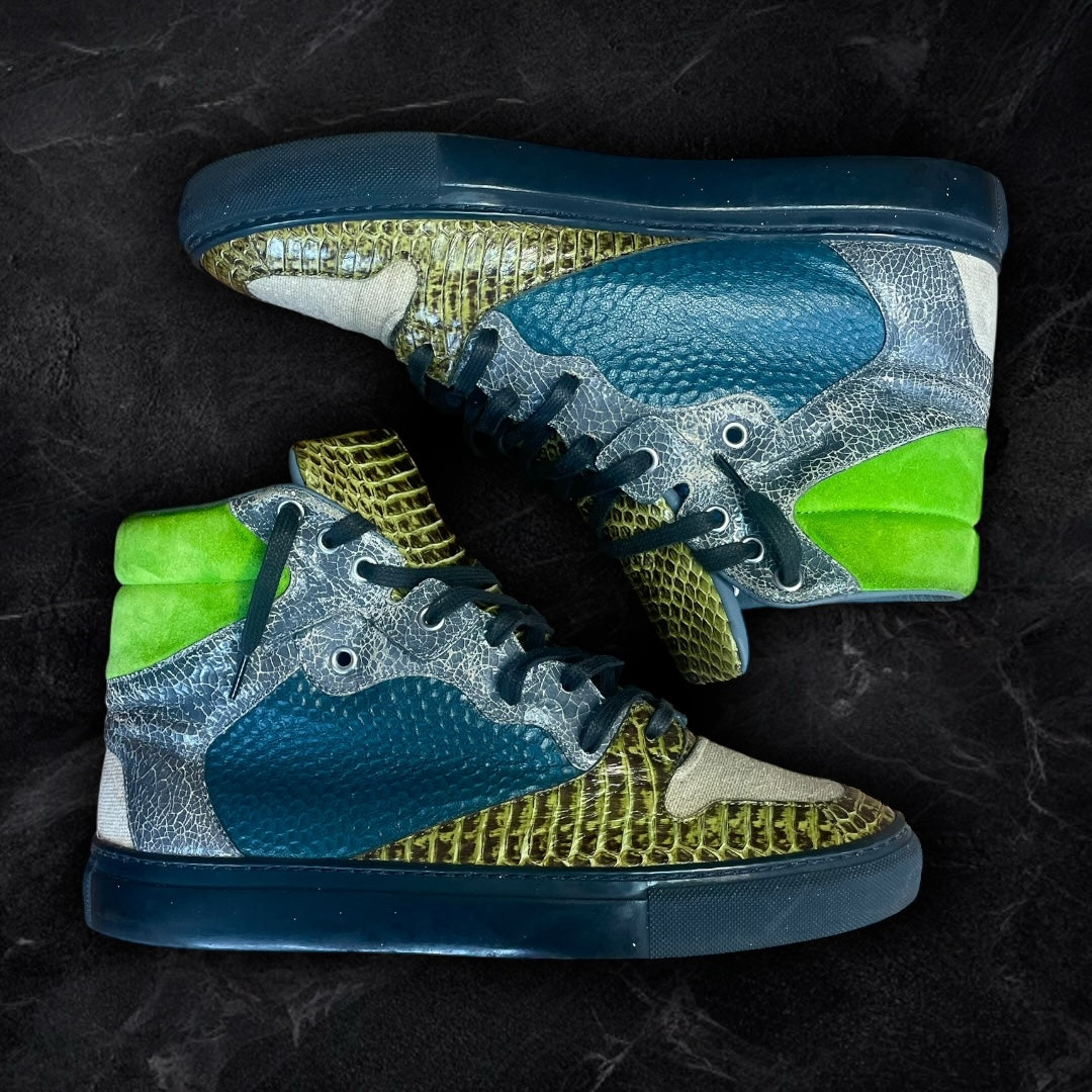 Balenciaga “SnakeSkin” High Tops