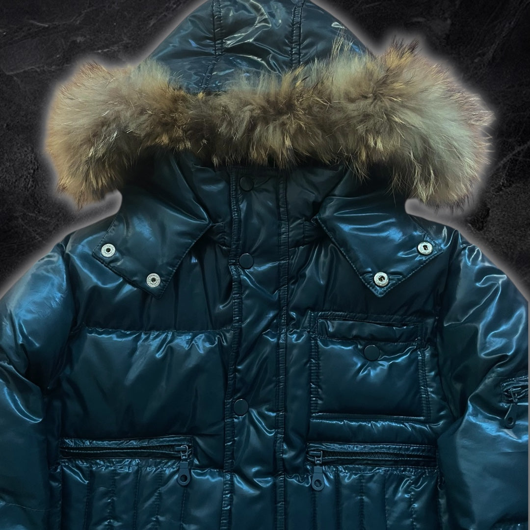 Crazy Japanese Brand x Moncler style fur hooded puffer