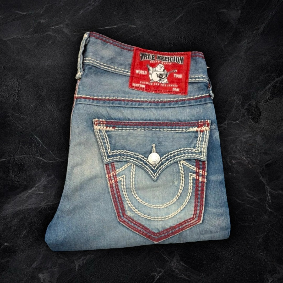 True Religion “Ricky” Mega QT Stitch Jeans