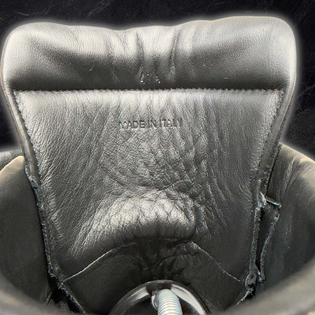 2016 Maison Margiela Future “glitter” high top sneakers (grey/black)