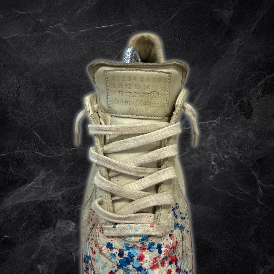 2017 Maison Margiela GAT “Paint Splatter” (Cream)