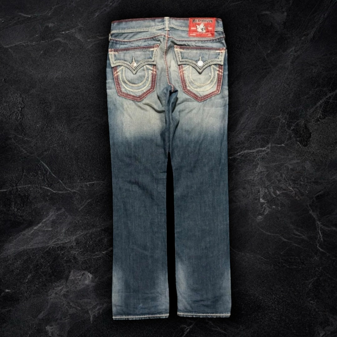 True Religion “Ricky” Mega QT Stitch Jeans