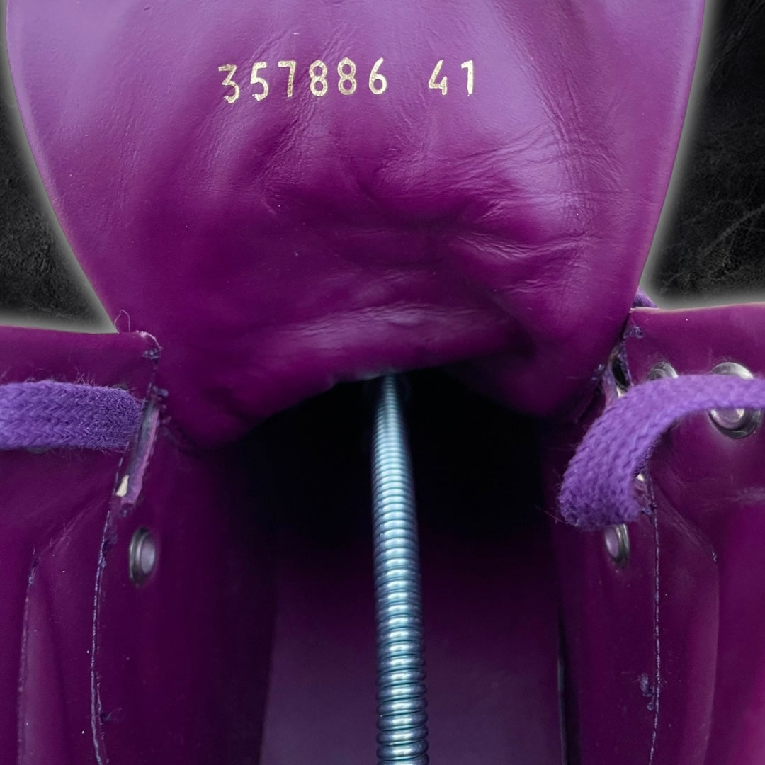 Balenciaga “Croc” High Tops (Purple)
