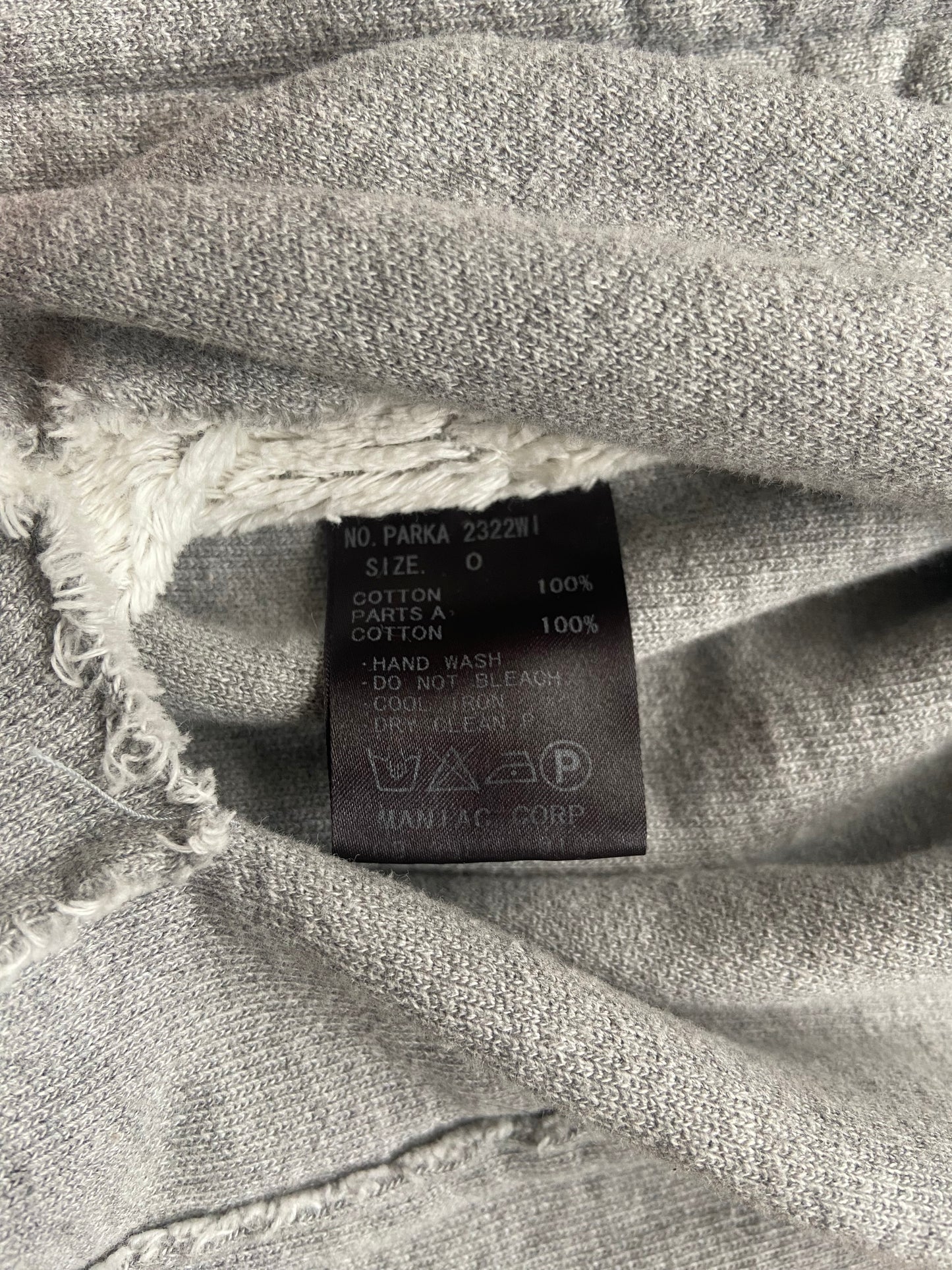 L.G.B (LeGrandBleu) Mohawk zip-up parka