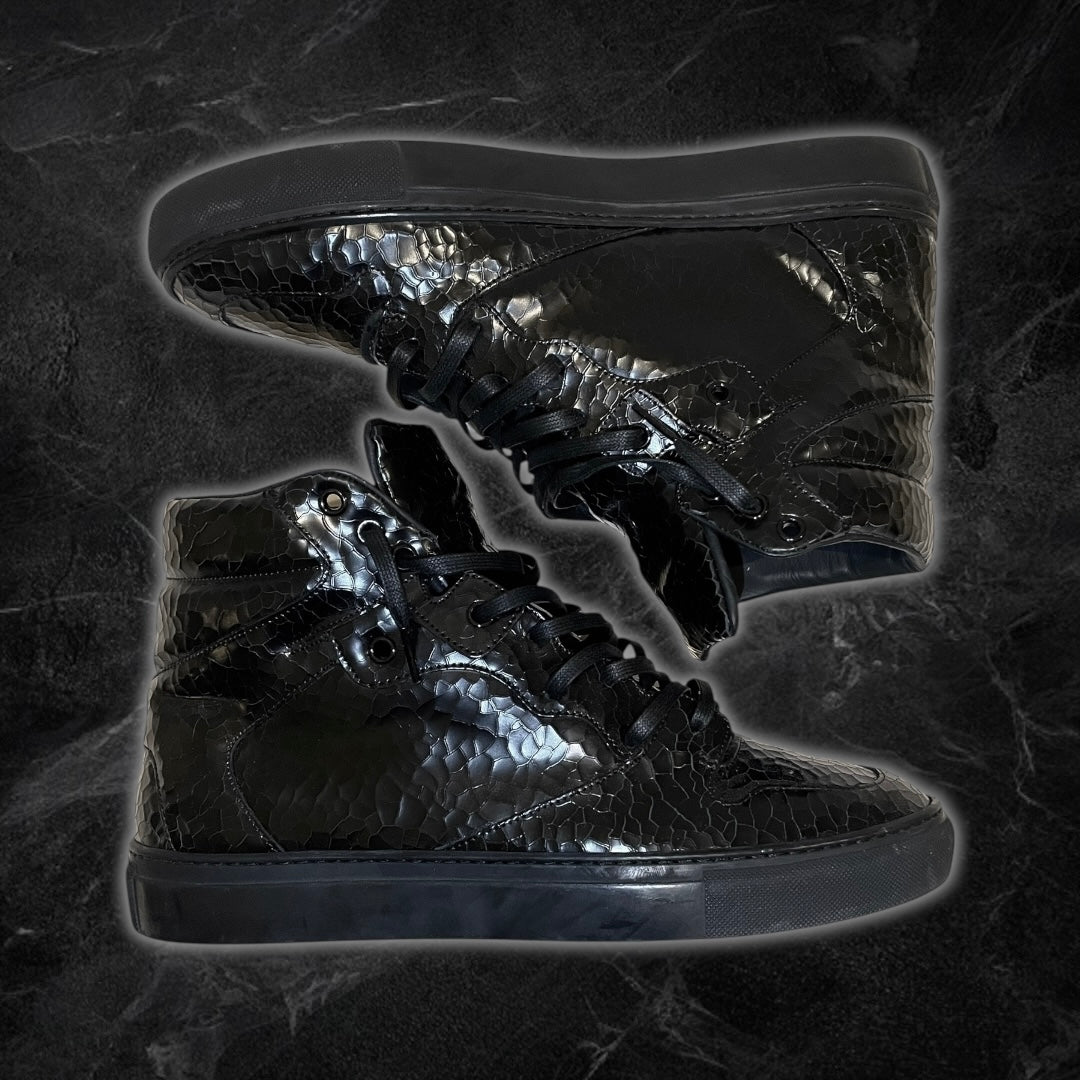 Balenciaga “Cracked Leather” High Tops