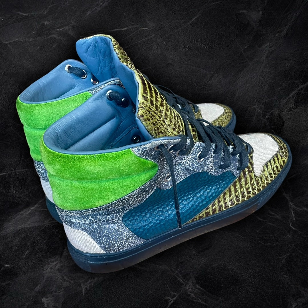 Balenciaga “SnakeSkin” High Tops