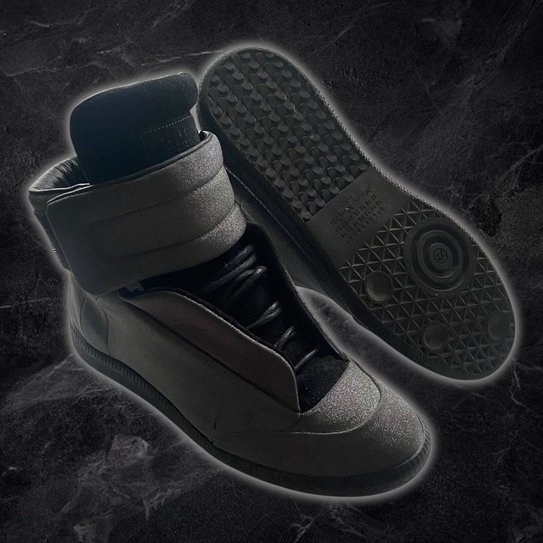 Black Glitter Margiela Futures