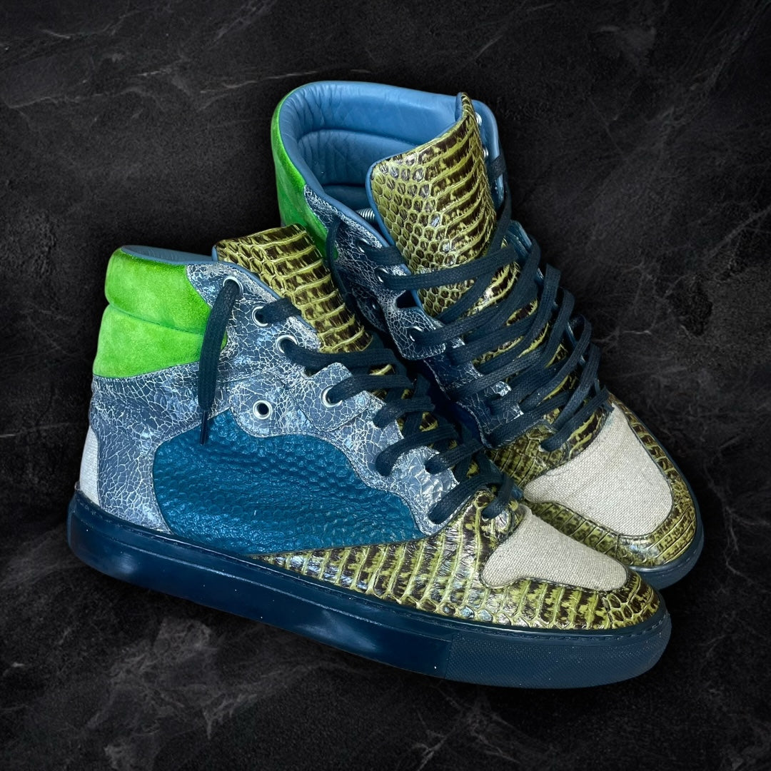 Balenciaga “SnakeSkin” High Tops