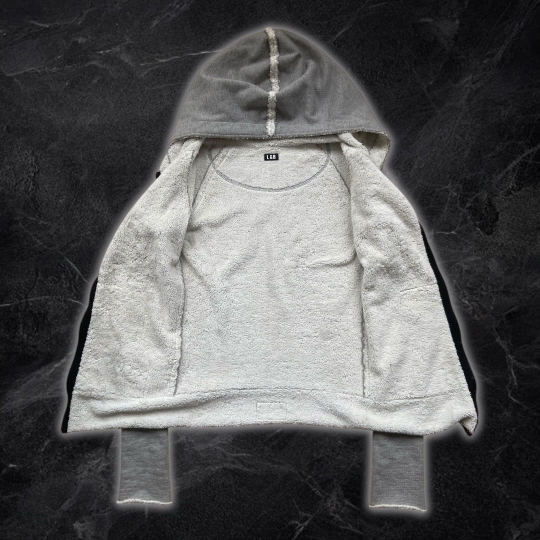L.G.B (LeGrandBleu) Mohawk zip-up parka
