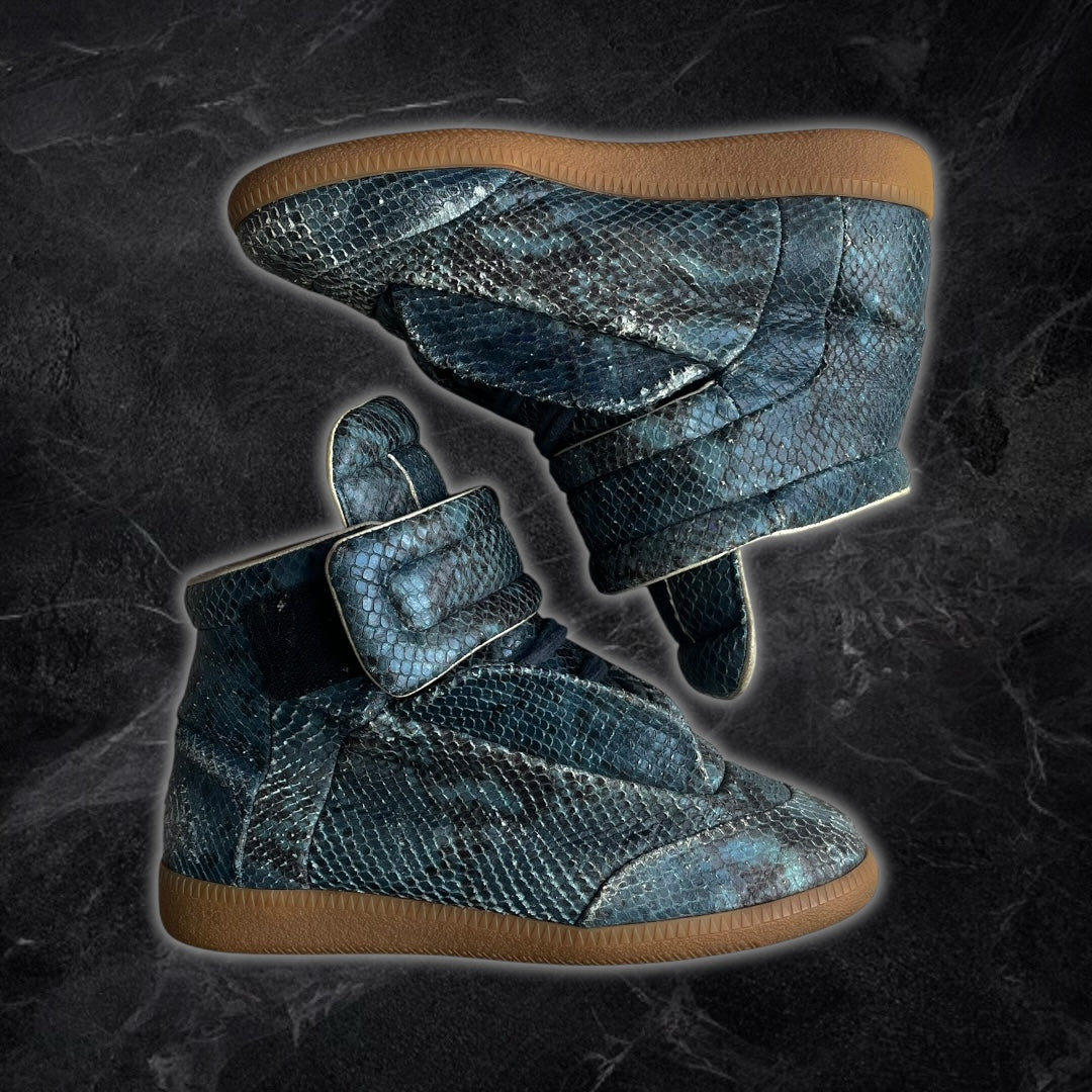 OG Maison Margiela Future High “Blue Snakeskin”