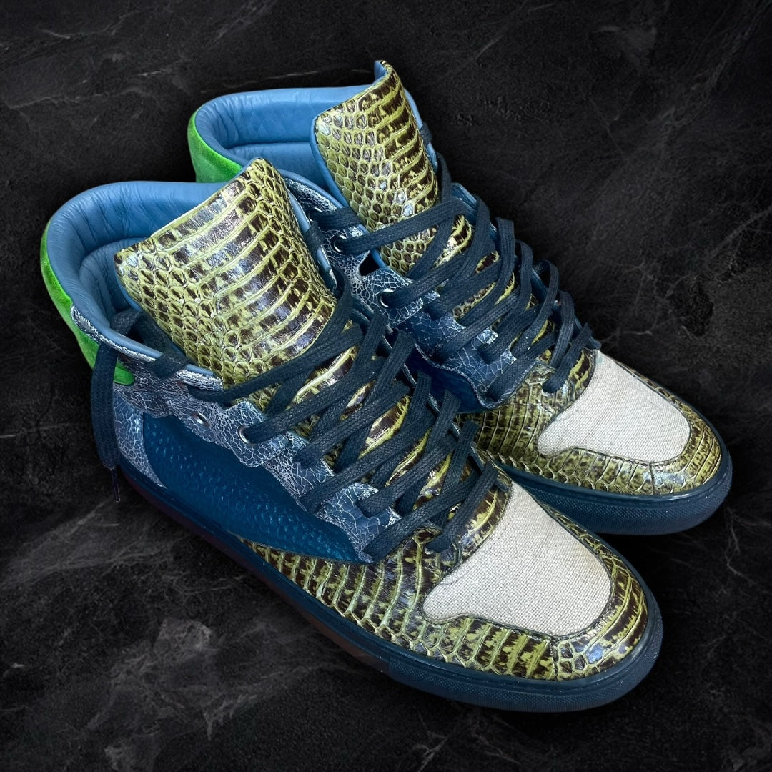 Balenciaga “SnakeSkin” High Tops