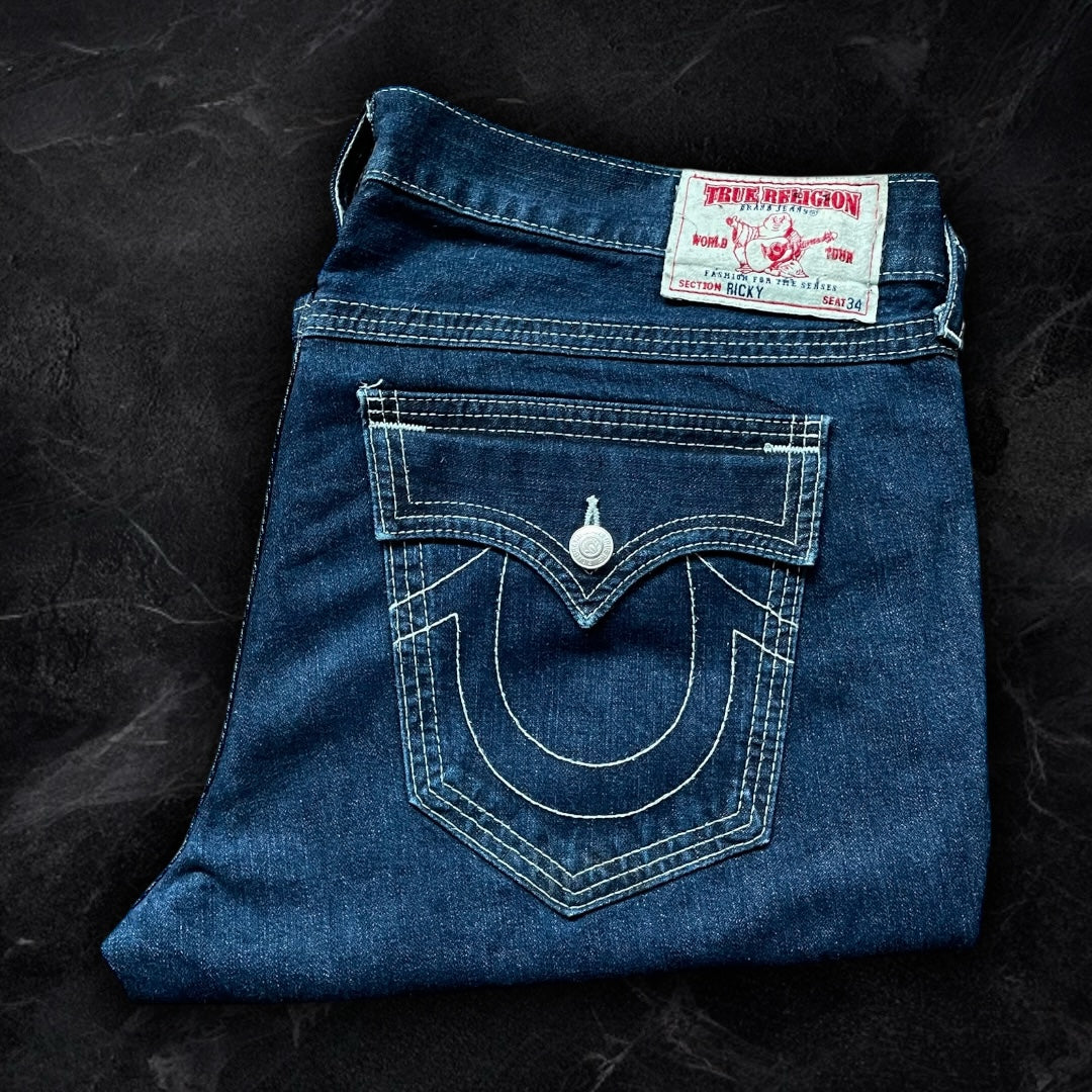 True Religion “MB3” Stitch Jeans