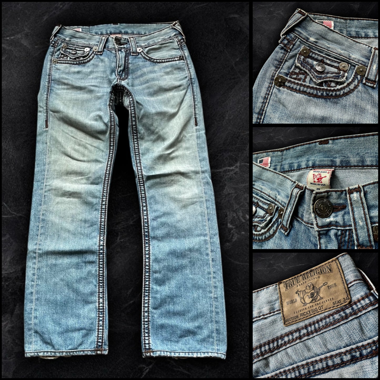 True Religion “Ricky Big QT” Jeans