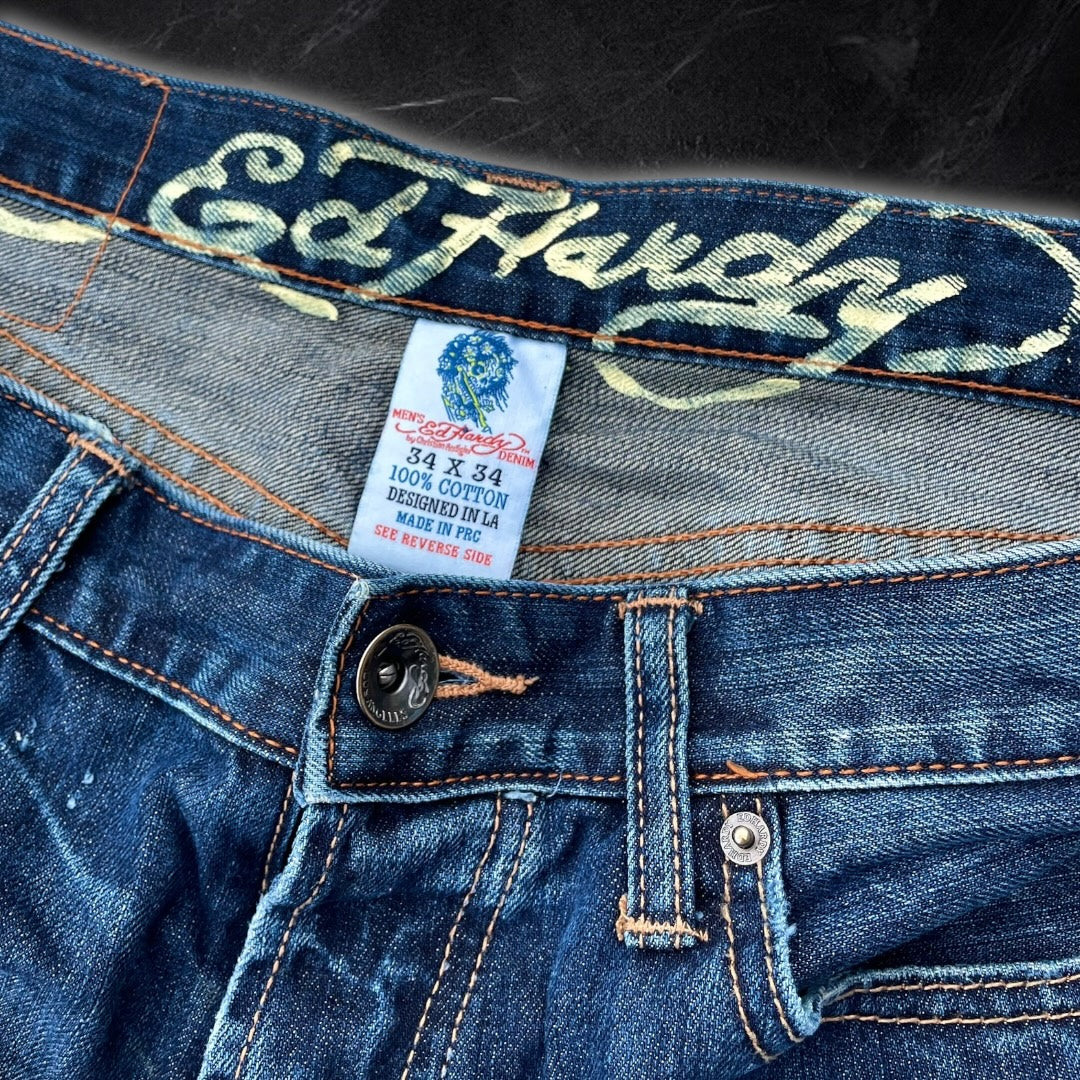 2008 Ed Hardy “Dragon” Denim