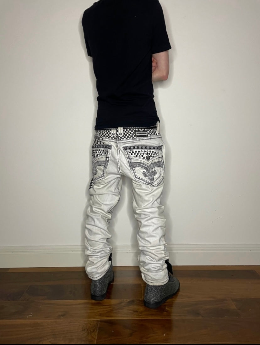 Rock Revival Tilden Biker Jeans