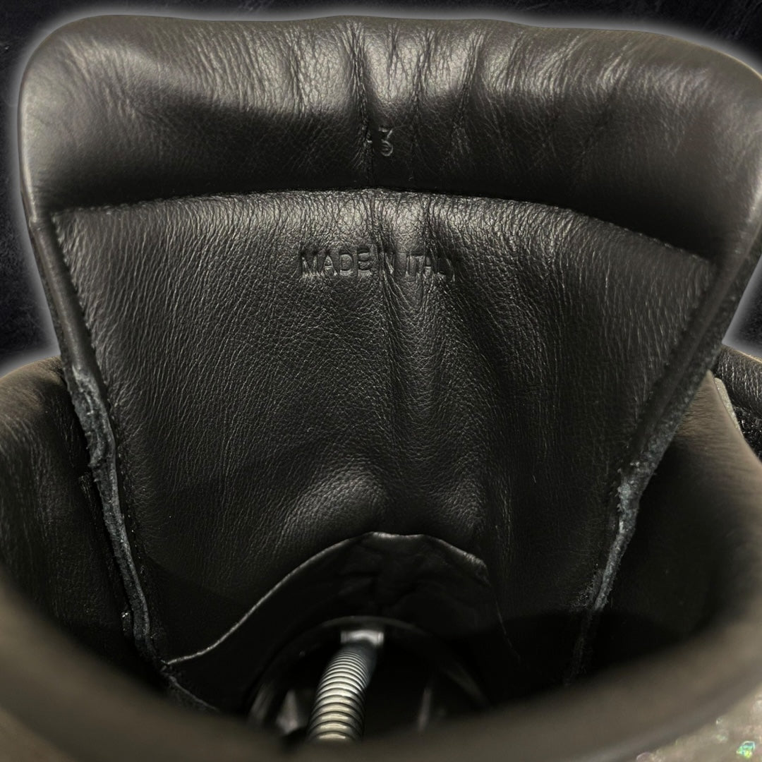 2016 Maison Margiela Future “Glitter” high tops (grey)