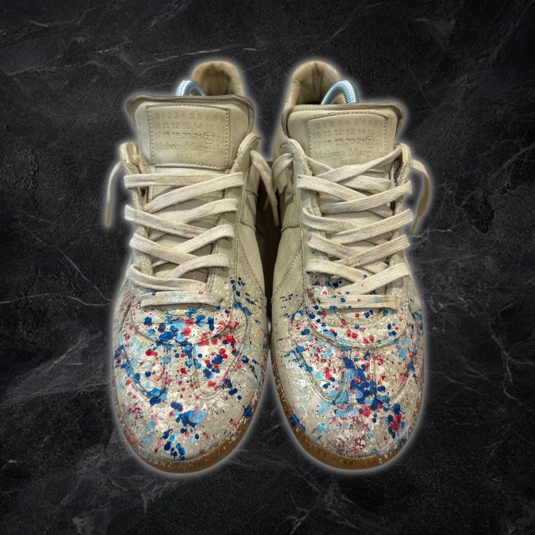 2017 Maison Margiela GAT “Paint Splatter” (Cream)