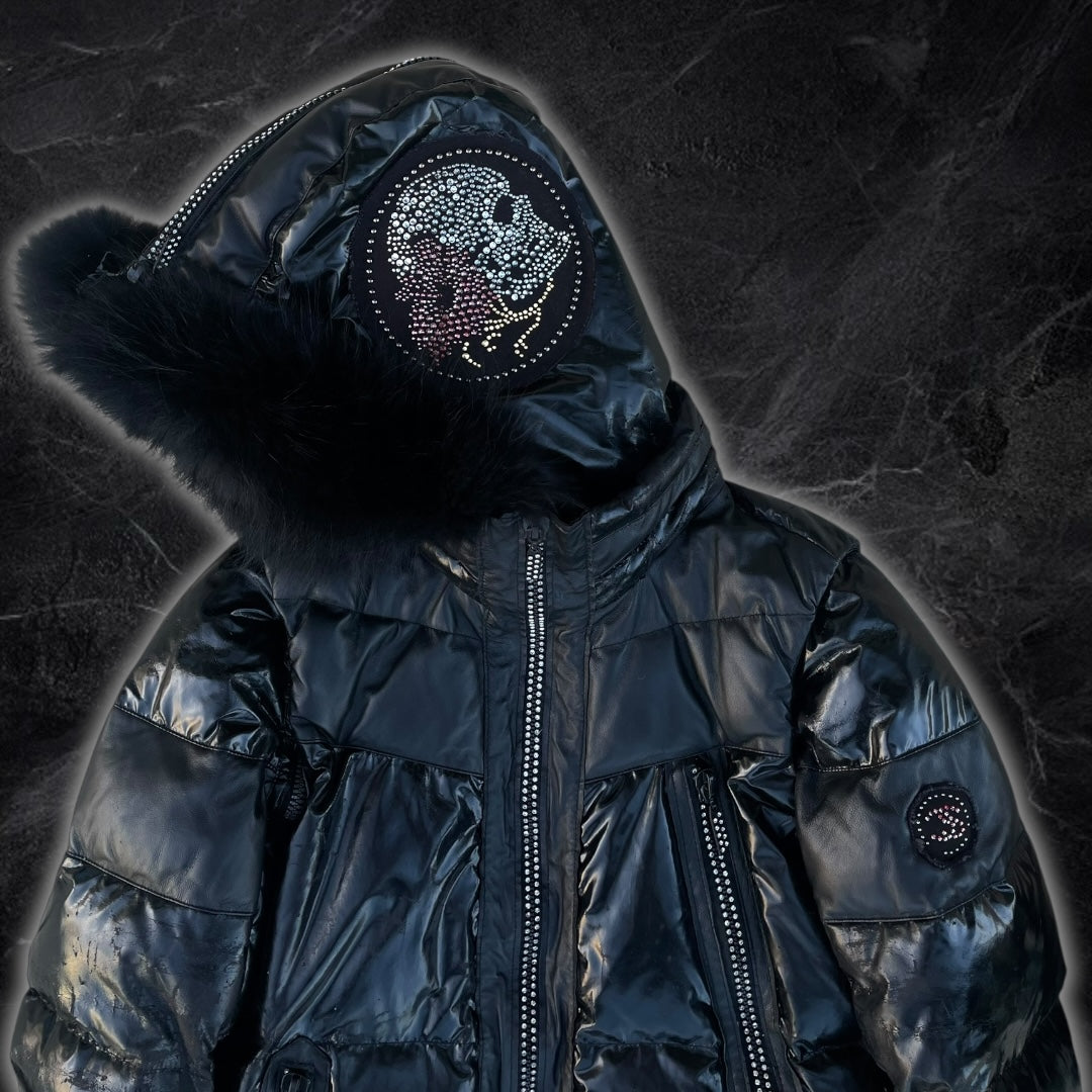 Japanese brand x LeGrandBleu x Tornado Mart style puffer jacket (black)