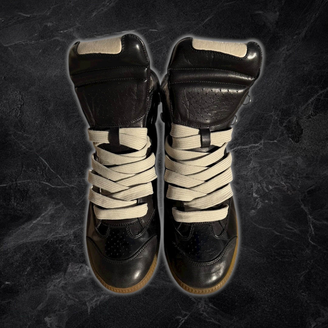 Maison Margiela “22 Line” high-top sneakers (Black)