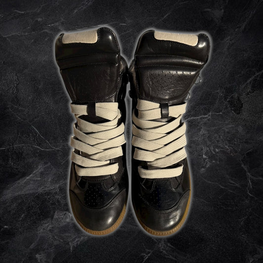 Maison Margiela “22 Line” high-top sneakers (Black)