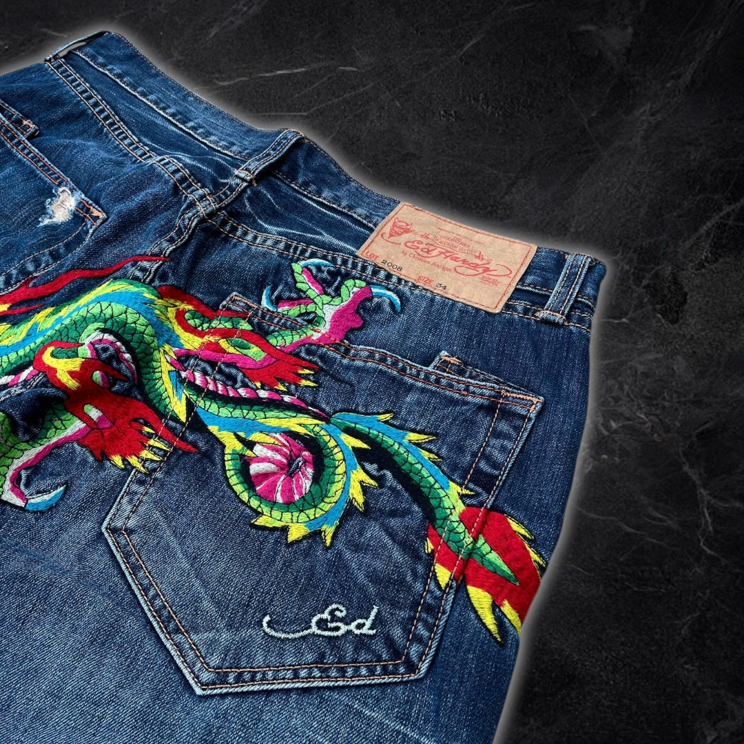 2008 Ed Hardy “Dragon” Denim
