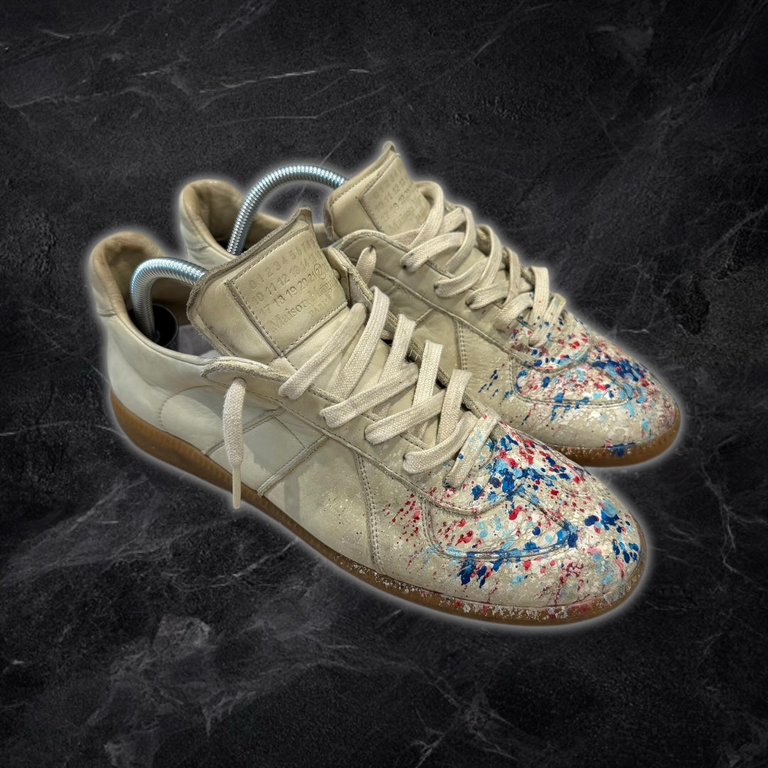 2017 Maison Margiela GAT “Paint Splatter” (Cream)
