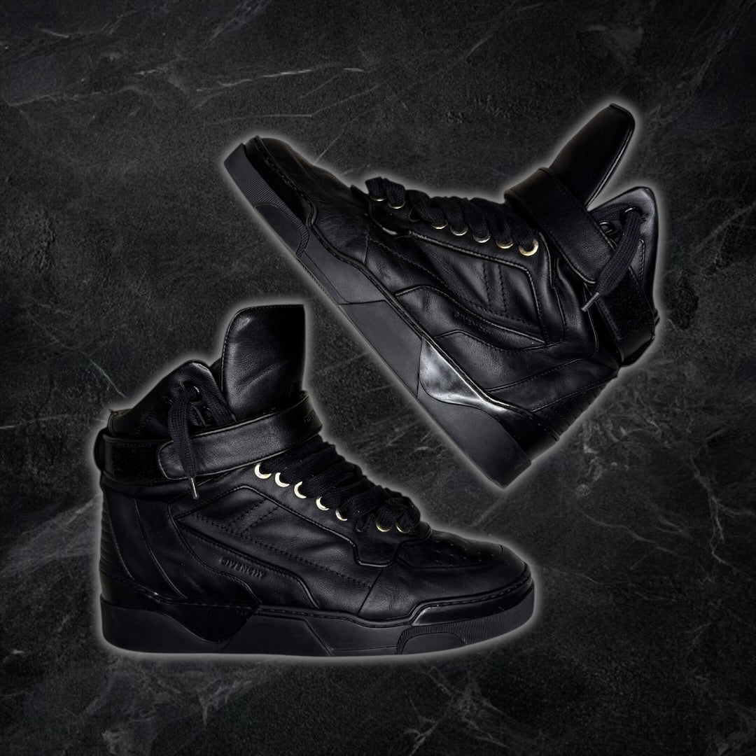 2015 Givenchy Tyson high top sneakers (black)