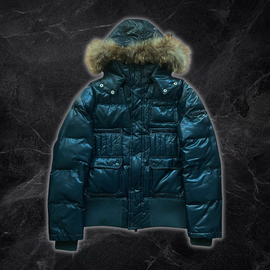 Crazy Japanese Brand x Moncler style fur hooded puffer