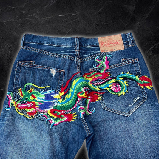 2008 Ed Hardy “Dragon” Denim