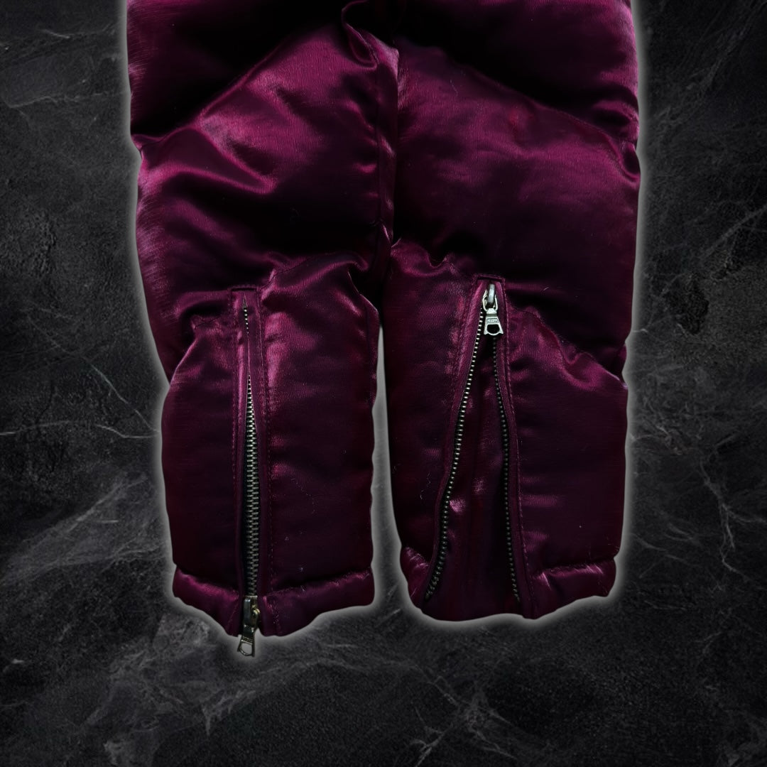 Midas “God Of Midas” Japanese fur puffer jacket (red)