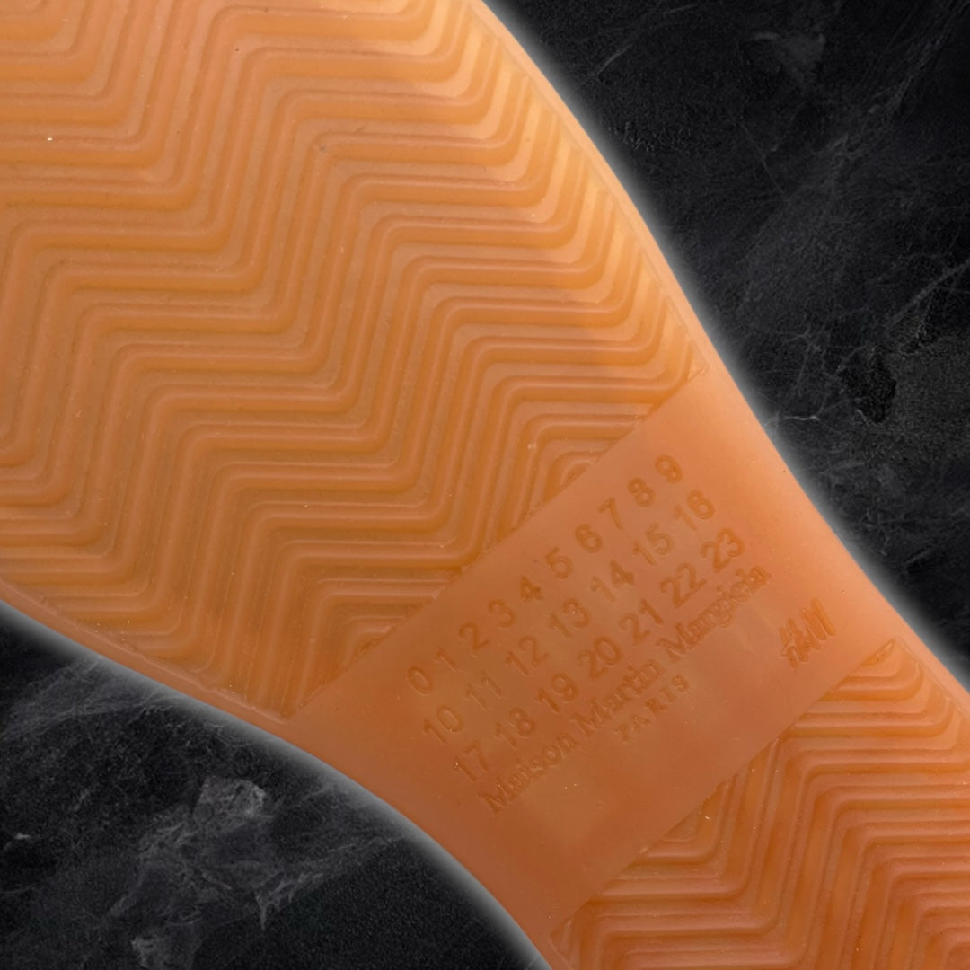 S/S09 Maison Margiela x H&M “Trompe l'œil high-top sneakers” (Wwhite)