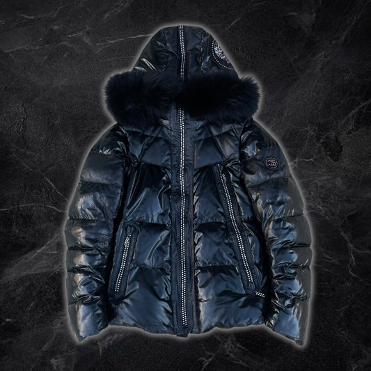 Japanese brand x LeGrandBleu x Tornado Mart style puffer jacket (black)