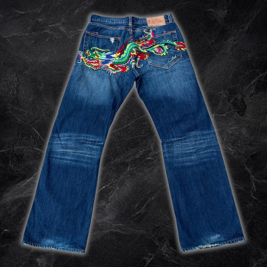 2008 Ed Hardy “Dragon” Denim