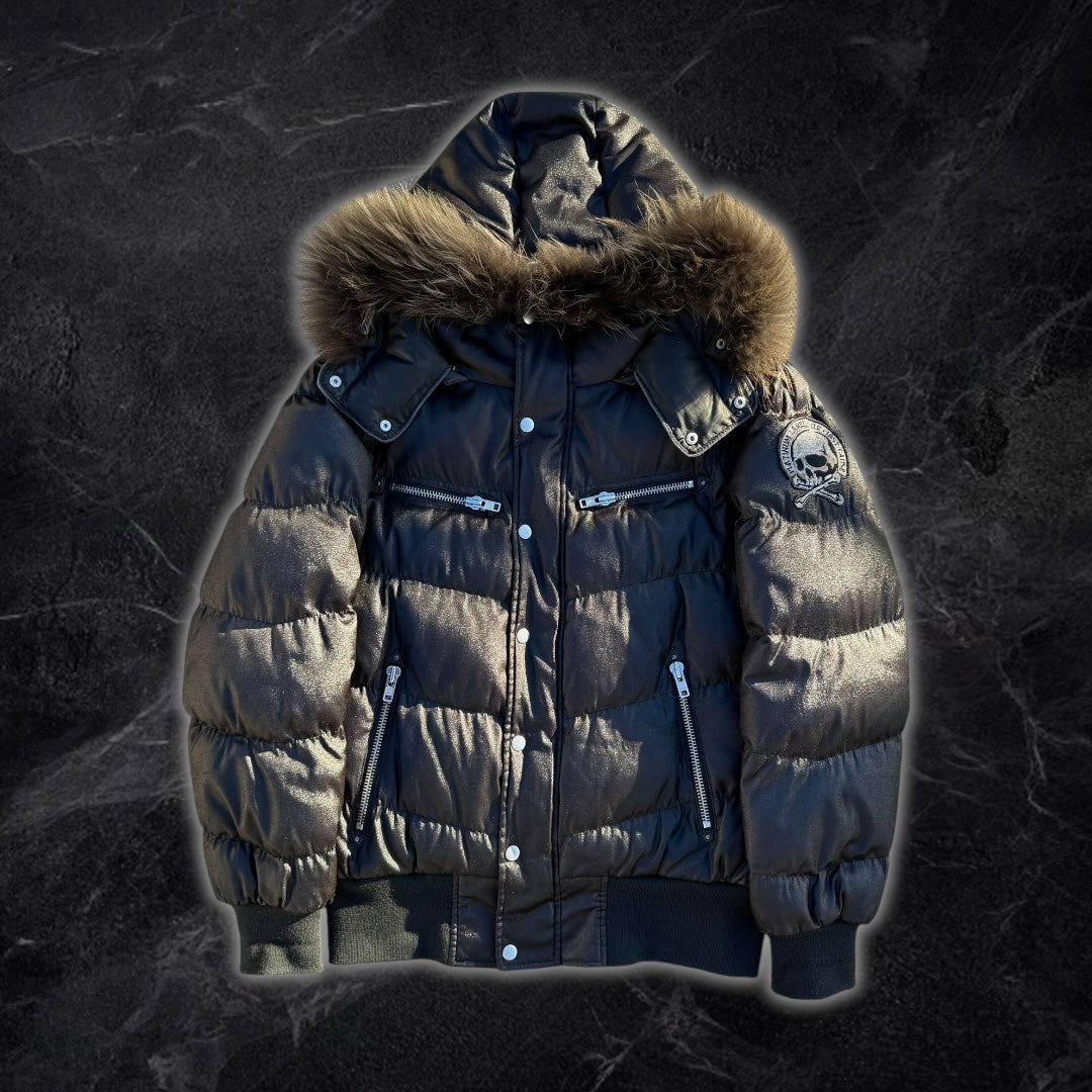 Tornado Mart x LeGrandBleu STYLE puffer jacket (black)