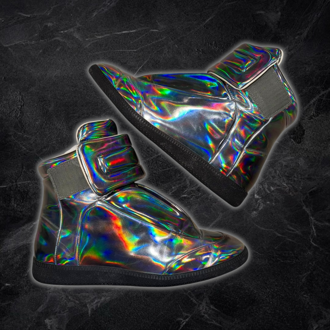 2016 Maison Margiela Future “Iridescent” high top sneakers