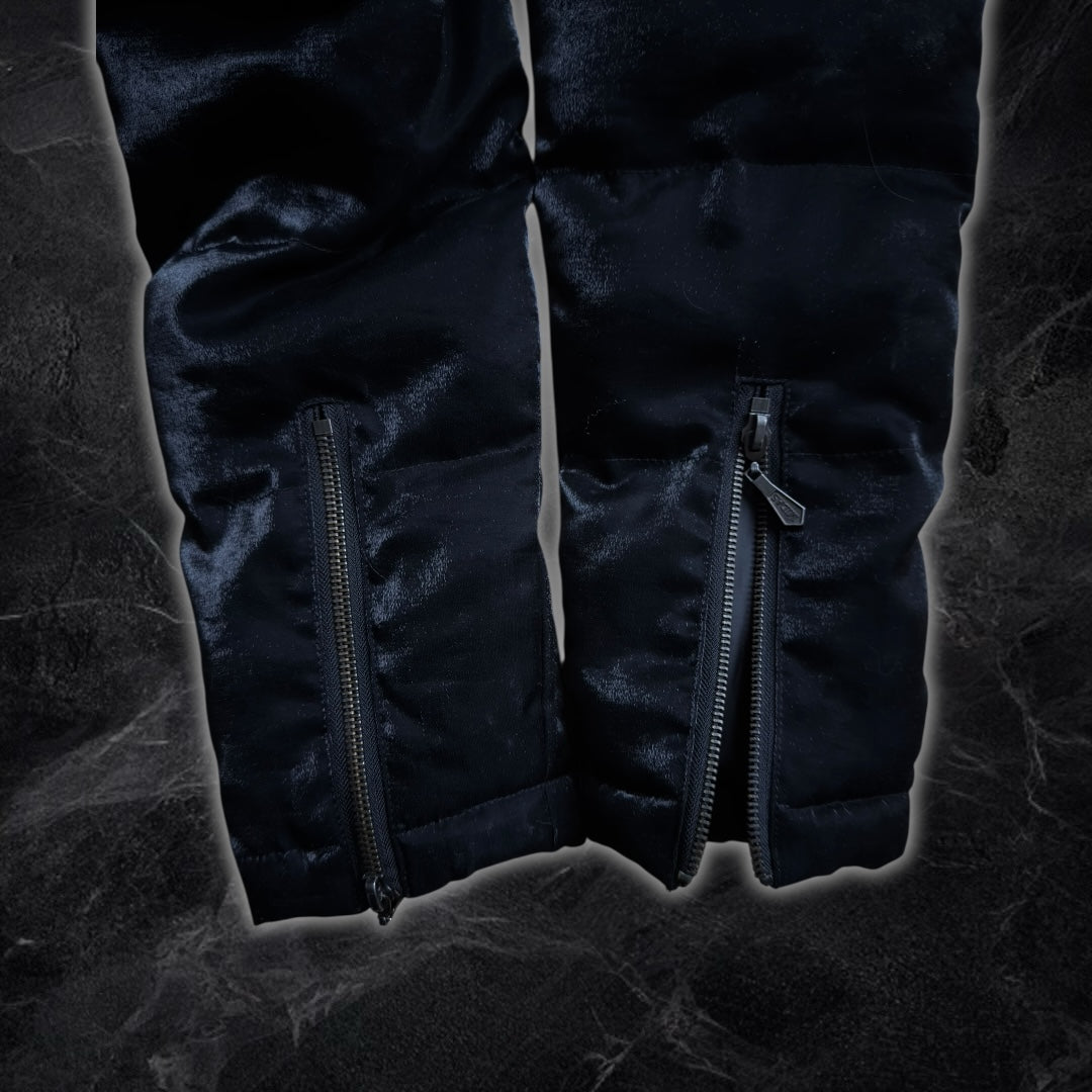 Midas “Greek” Japanese fur puffer jacket (black)