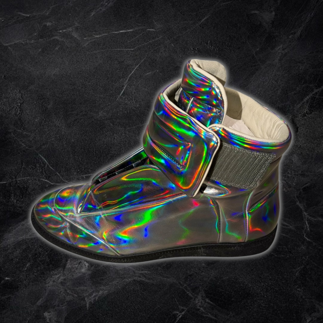 2016 Maison Margiela Future “Iridescent” high top sneakers
