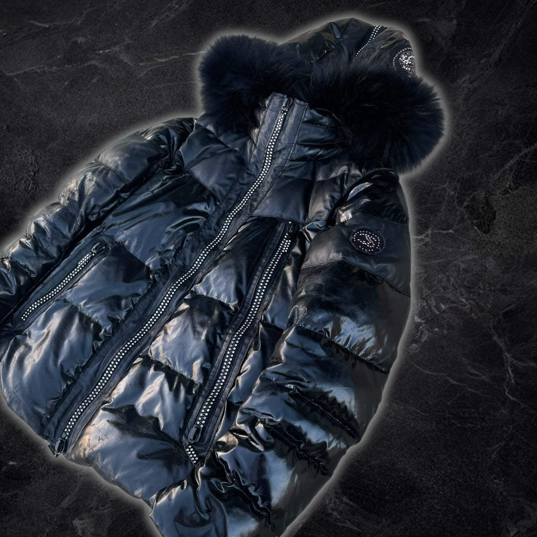 Japanese brand x LeGrandBleu x Tornado Mart style puffer jacket (black)