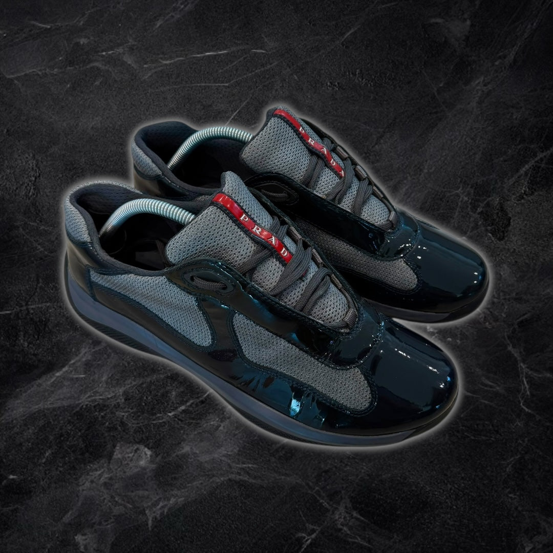 Prada America Cup sneakers (grey/silver) OG