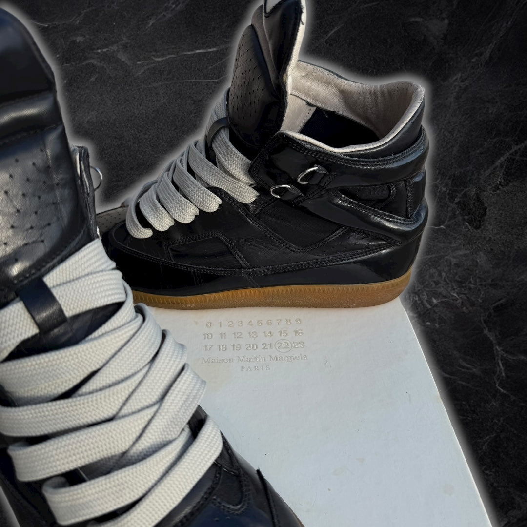 Maison Margiela “22 Line” high-top sneakers (Black)