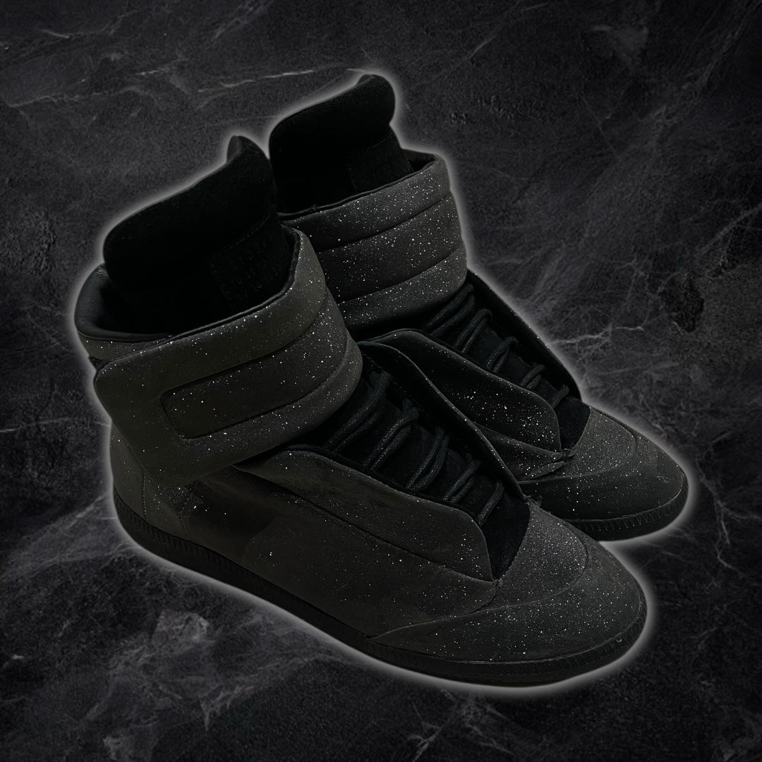 2016 Maison Margiela Future “Glitter” high tops (grey)