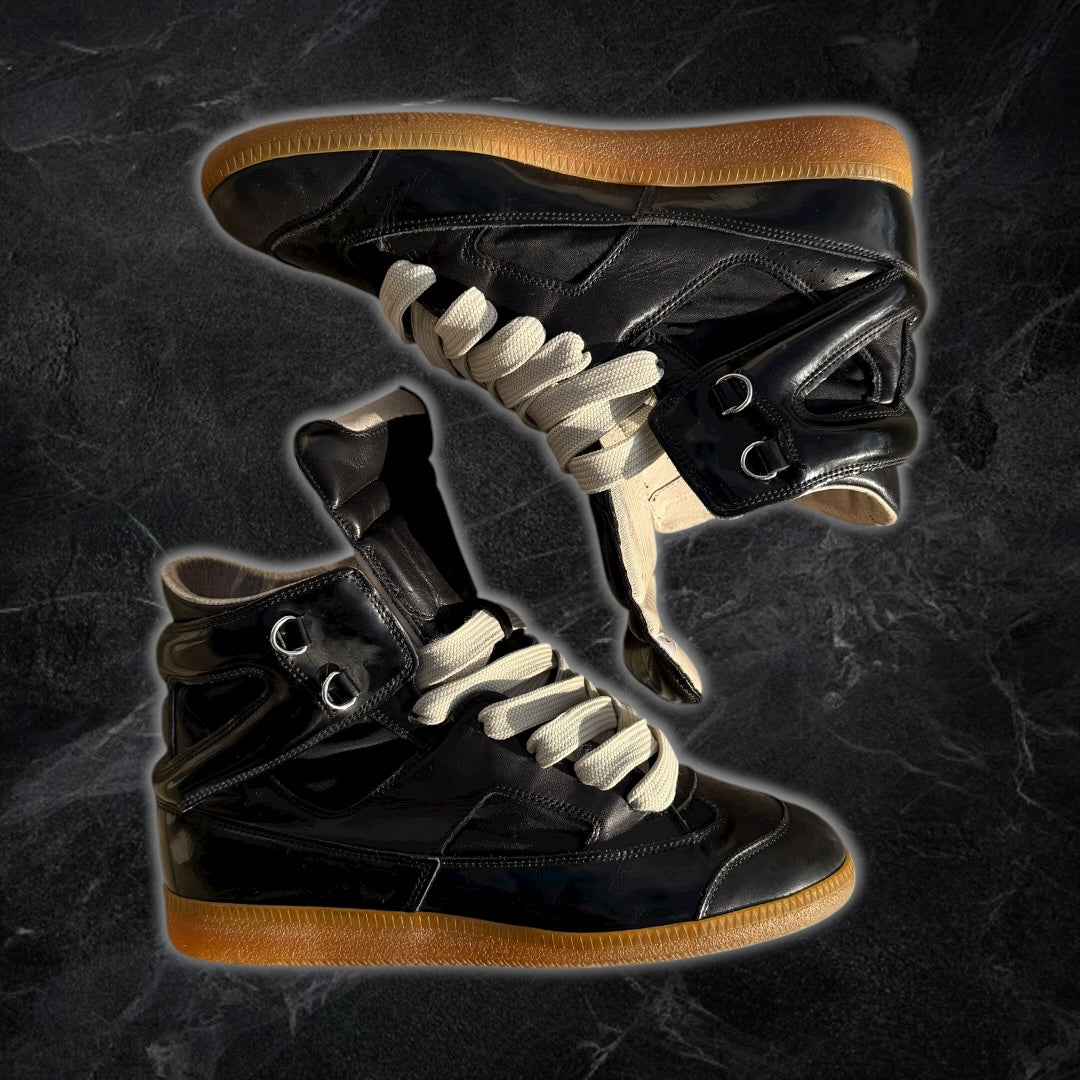 Maison Margiela “22 Line” high-top sneakers (Black)