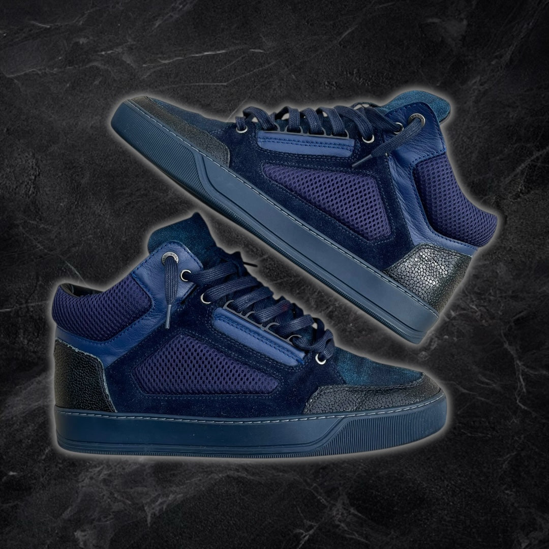 Lanvin high top sneakers (navy)