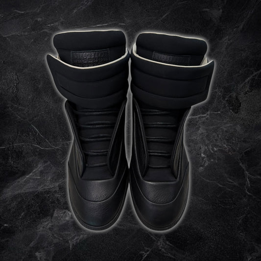 2016 Maison Margiela Future “two tone” high top sneaker (black)