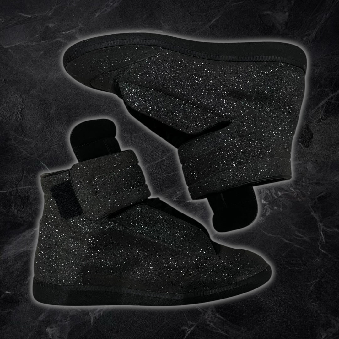 2016 Maison Margiela Future “Glitter” high tops (grey)