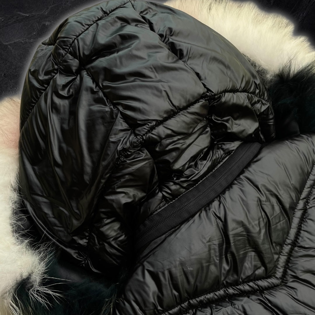 Japanese brand x Moncler x Duvetica style puffer jacket (black)