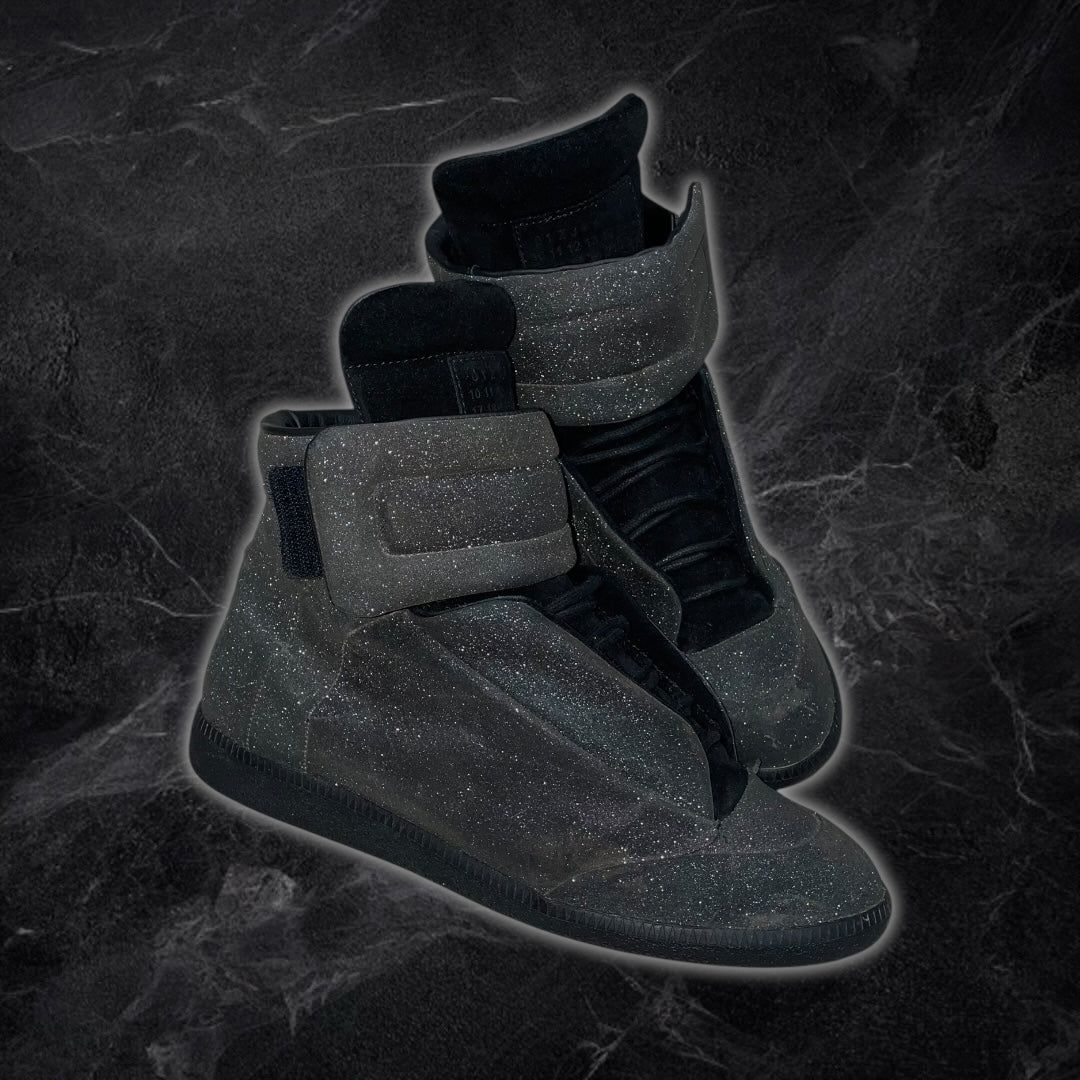 2016 Maison Margiela Future “Glitter” high tops (grey)