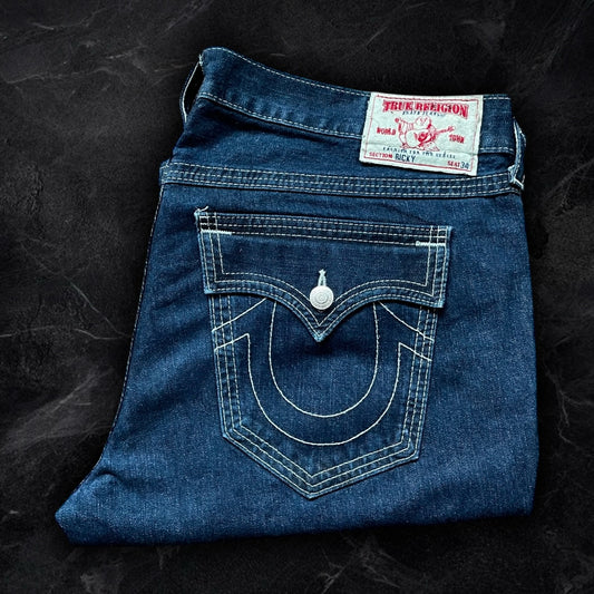 True Religion “MB3” Stitch Jeans