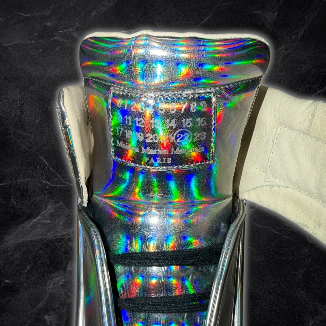 2016 Maison Margiela Future “Iridescent” high top sneakers